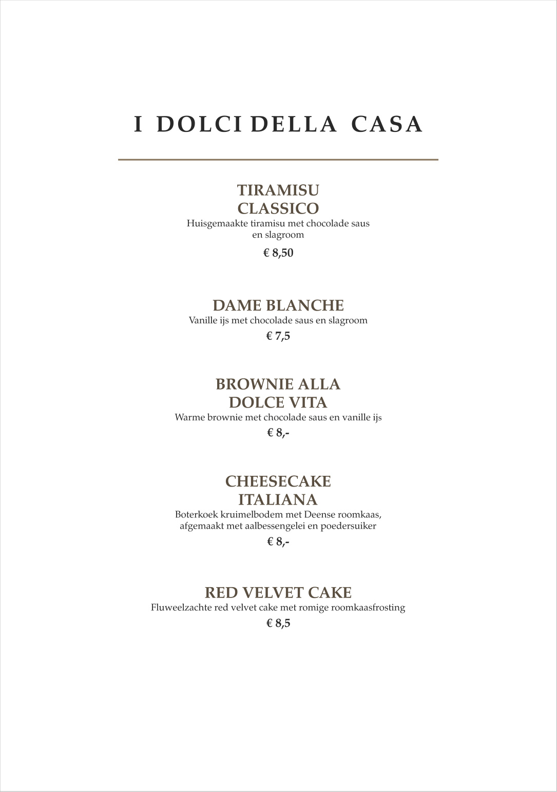 Pizza Pasta Factory menu pagina 5
